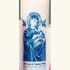 "Our Lady of Perpetual Help" Patron Saint Candles (12 Candles)-0