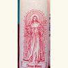 Divine Mercy 6 Day Patron Saint Candles - 12/box-0