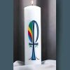 "Colors" Christ Candle-0