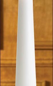 Plain Conical Christ Candle-0