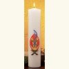 Flat Design Christ Candle-0