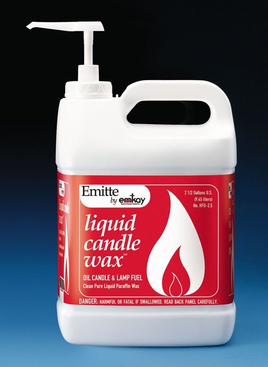 Emitte Liquid Candle & Lamp Oil 4- 1 gallon jugs; Pump Kit-0