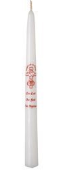 "One Lord, One Faith, One Baptism" Baptismal Candles-10286