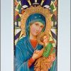 Our Lady of Perpetual Help Stained Glass Gleamlight-0