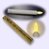 Safety Glow Electric White Metal Candle - 24/box-0