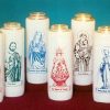 "Virgin de San Juan de Los Lagos" Patron Saint Candles (12 Candles)-0