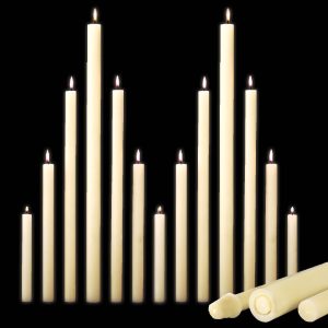 51% Beeswax Altar Candles (1-1/4" & Smaller)-0