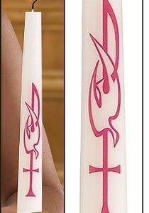 "The Holy Spirit" Confirmation Candles-0