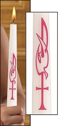 "The Holy Spirit" Confirmation Candles-0