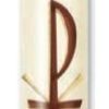"Chi Rho" Paschal Candle-0